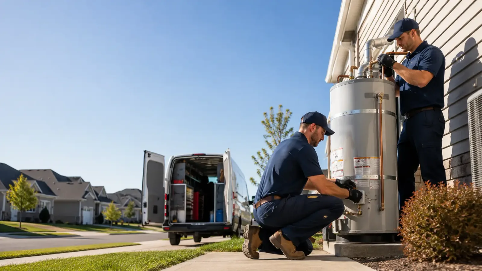 Water Heater Installation in Olmitz, KS